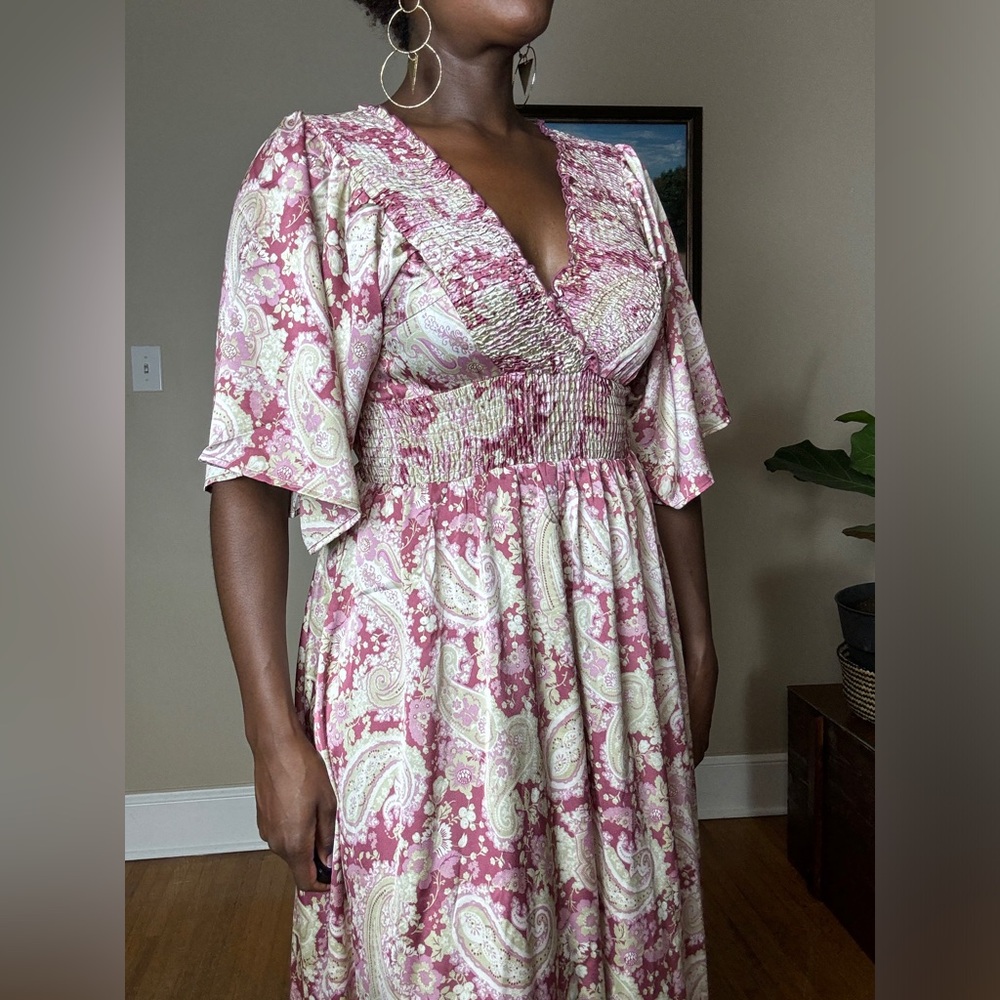 Boho Butterfly Wing Dress